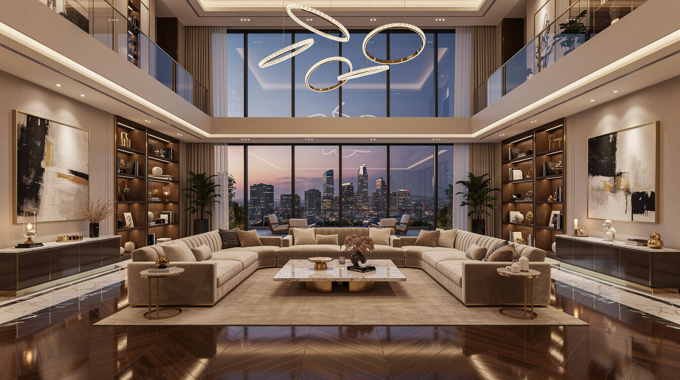 celebrity mansion interior