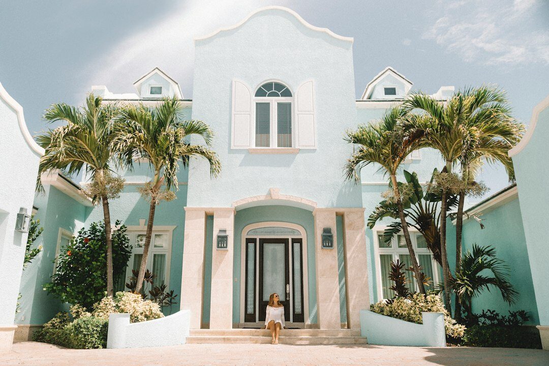 celebrity villa exterior