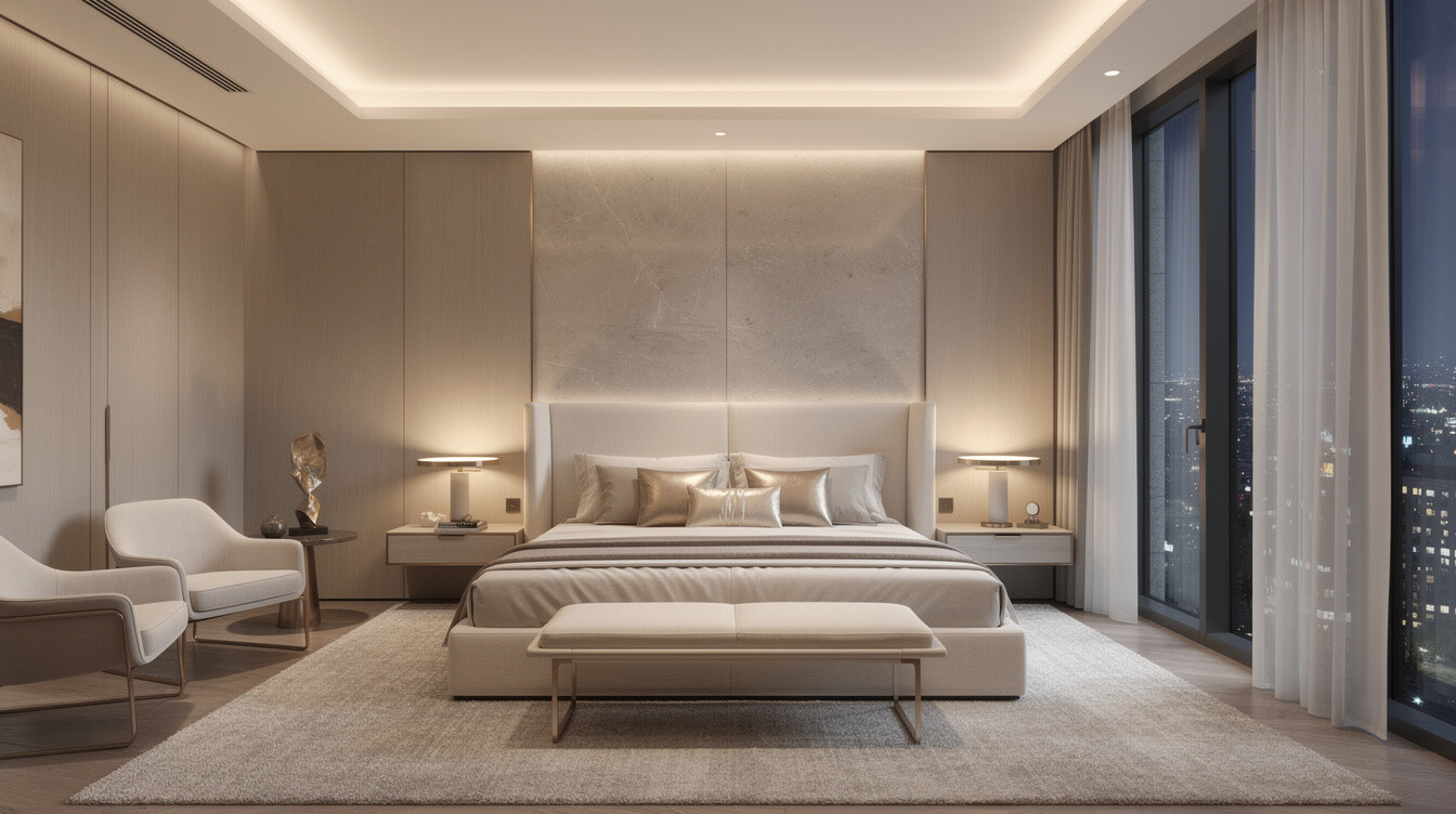 luxury bedroom interior