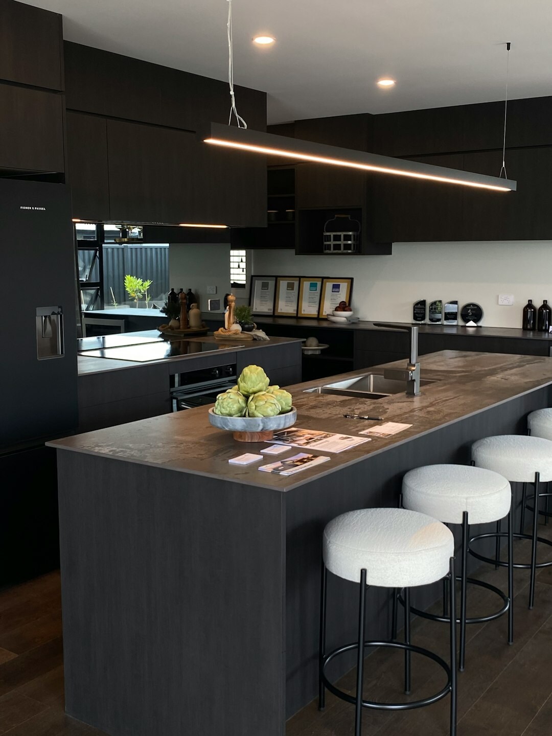 modern kitchen celebrity home