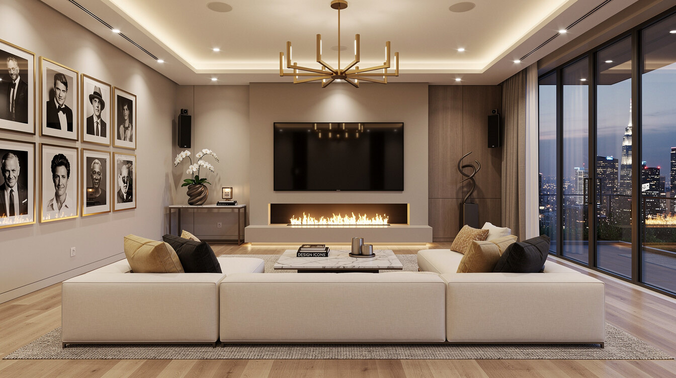 celebrity home interior